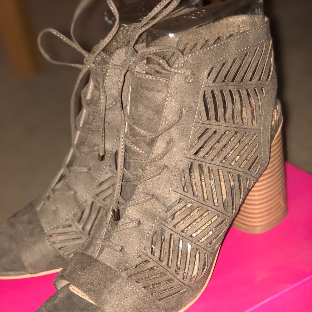 Lace up heels